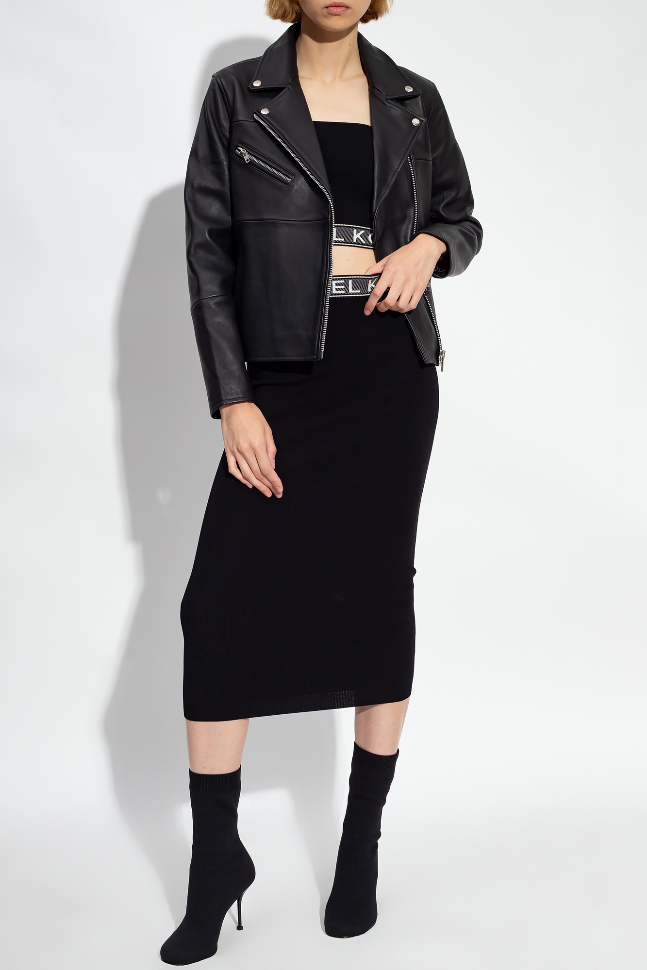 Michael kors black clearance skirt